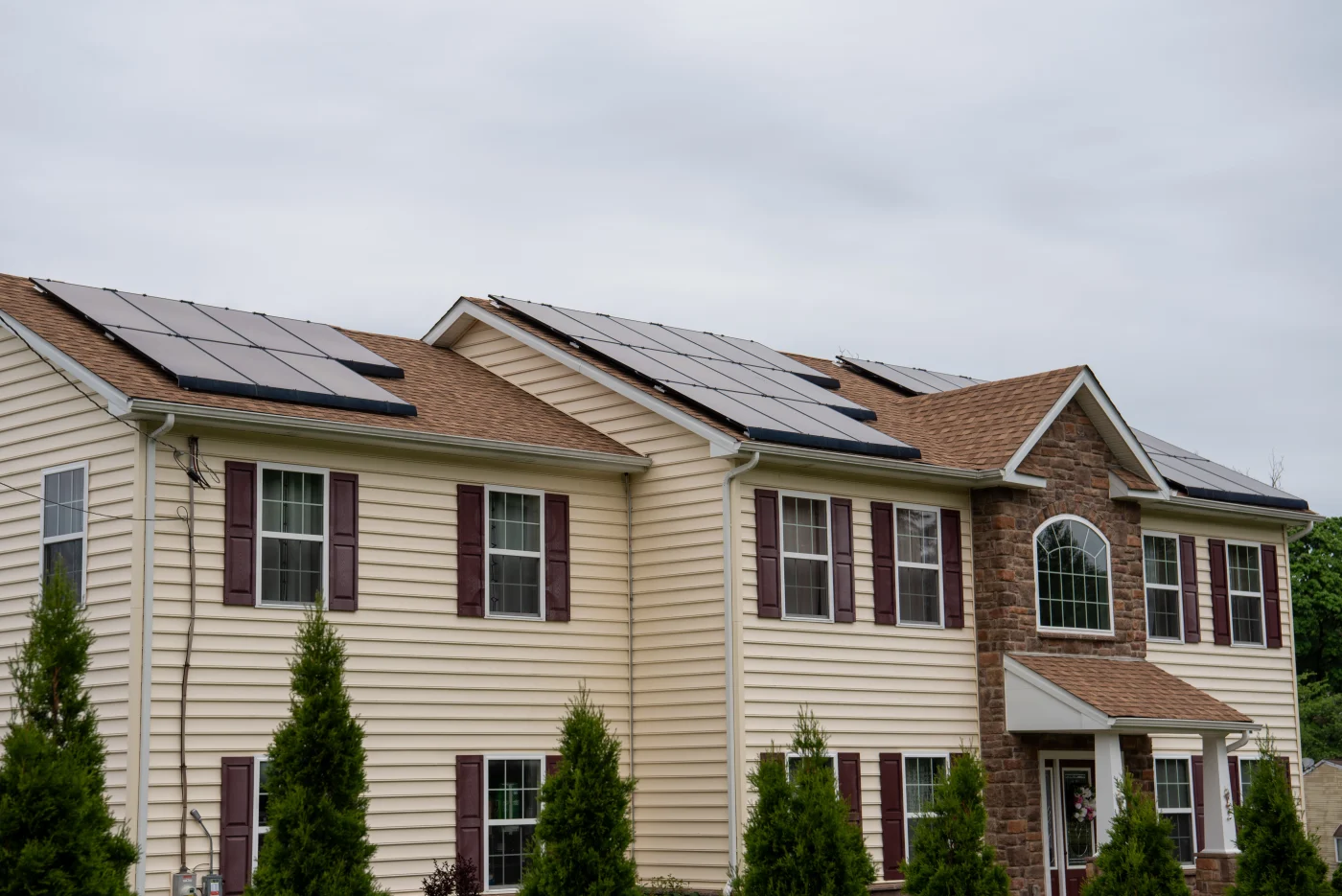 New Solar Panels On A New House Ecological Enerdy
